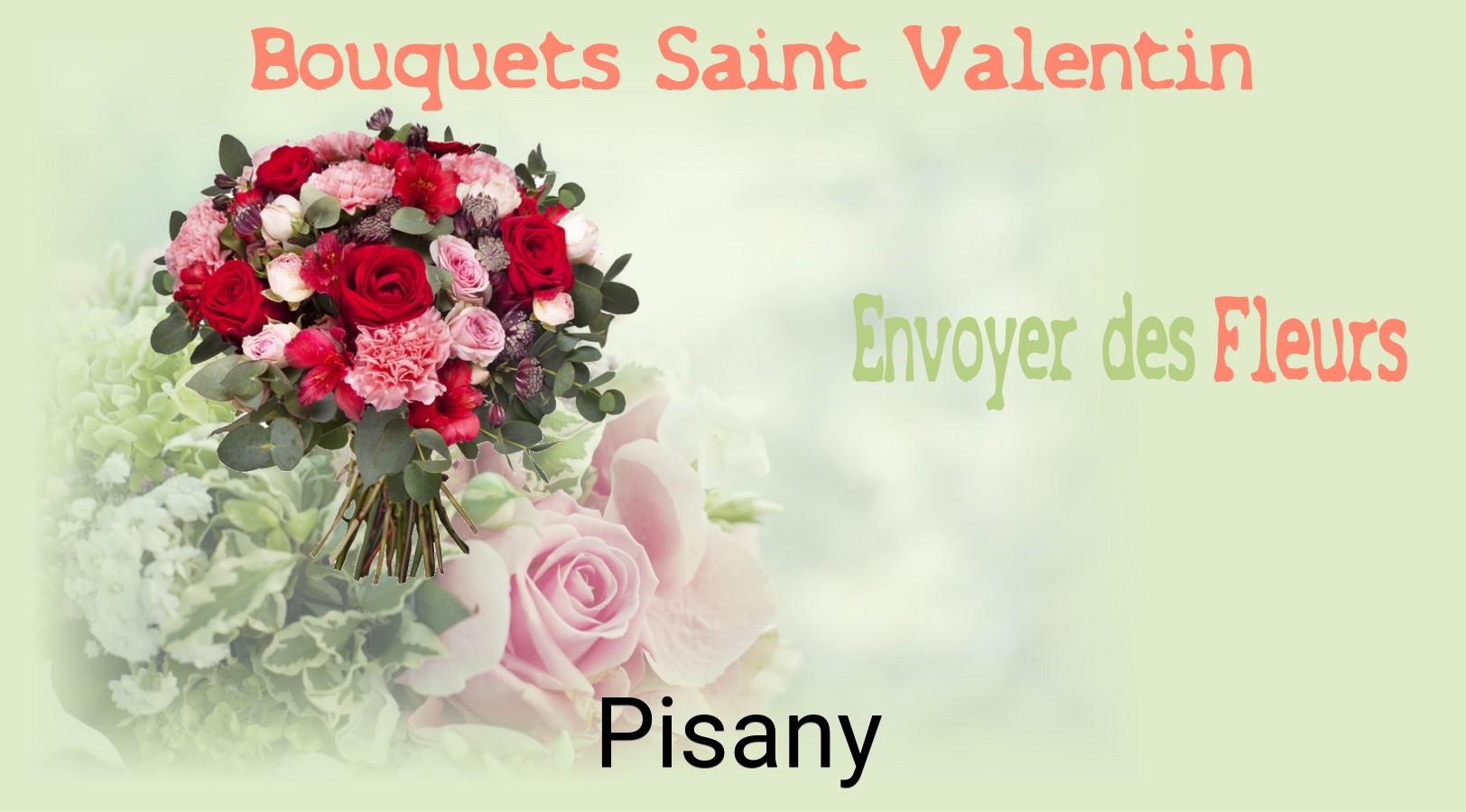 Roses de Saint-Valentin livrées à Pisany